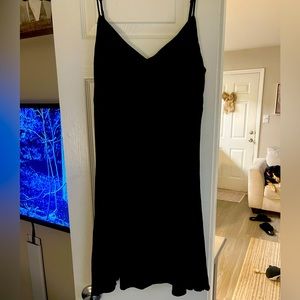 Little Black Dress with an open/tie back